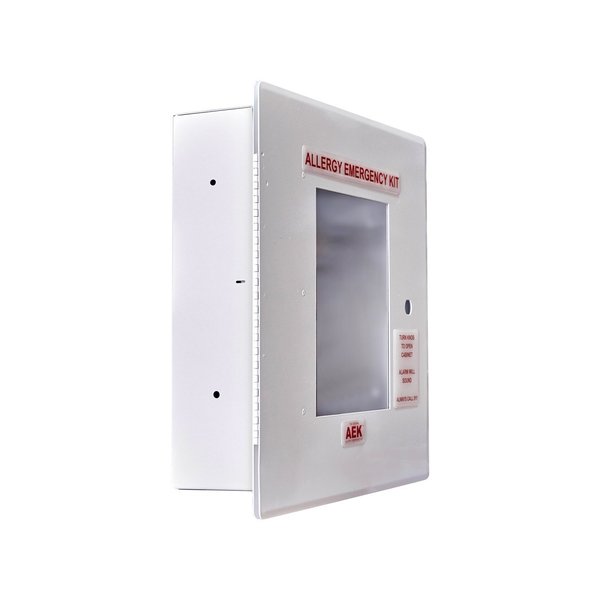 Aek 32Unit InsetFlushMount Epinephrine Cabinet for Nurses Offices EN9374